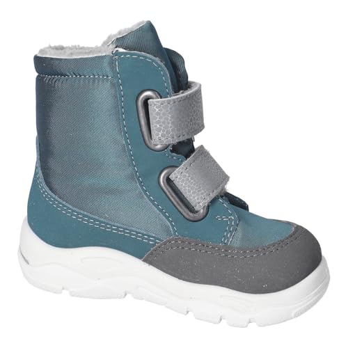 RICOSTA Milena Girls' Winter Boots - Learn to Walk, Medium Width Loose, Sympatex, Vegan, Storm 540, 28 EU4
