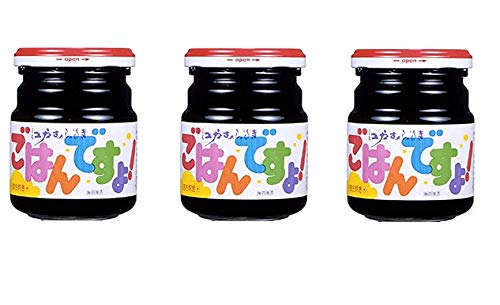 Momoya Laver Boiled in Soy Sauce (nori-no-tsukudani) 'Gohan-desuyo!' Medium Bottle 5.11 oz (3 Pack)