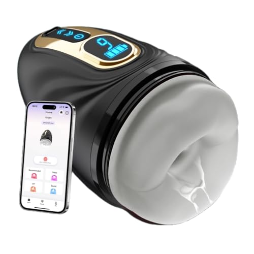 6.5 inches Special Silicone Massagers Kit with Water Resistant Play in Anywhere You Like (Black) for Man, Rechargeable Cordless Body Prostrate Massager with 9 Modes for Men Relax Massaging (Black)