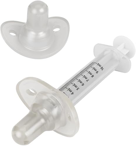 Miniatura 8 de Ezy Dose Jeringa y dispensador oral para bebés y niños, calibrada para medicamentos líquidos, reduce desordenes y derrames, forma fácil