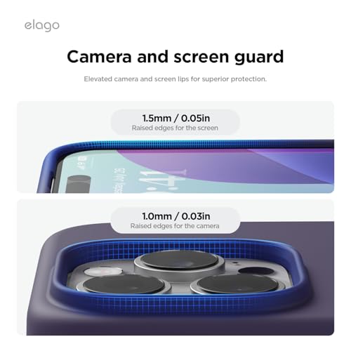 elago Premium Liquid Silicone Case for iPhone 16 Pro by elago - Used condition - Image 5