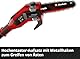 Einhell Professional Akku-Multifunktionswerkzeug GP-HC 18/5020 Li T BL-Solo Power X-Change (18 V, Brushless, 50 cm Heckenschere, 18 cm Hochentaster, Teleskopstiel, ohne Akku)