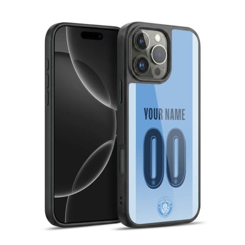 Coque personnalisée Manchester City iPhone 16 Pro Max pour supporter au quotidien