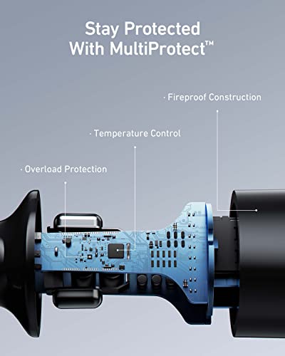 Anker Usb C Car Charger, 49.5W Powerdrive Speed+ 2 Adapter With One 30W Pd Port For Iphone 14 13 12 11 Pro Max Mini X Xs, S10/S9, Macbook Air, Ipad Pro,And One 19.5W Fast Charge Port For S8 And More #TOP4