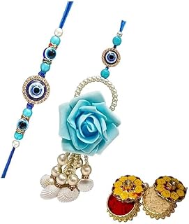 Rakhi for Brother | Designer & Handmade Combo Set | Raksha Bandhan Gift for Bhai | Premium & Trendy Design Collection Price In India