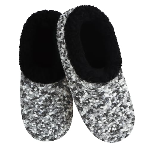 Image of Snoozies Slipper Socks for Women Indoor, Cozy Sherpa-Lined Womens Slippers Non-Skid, Ladies Gifts