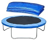 ? The protective cover fixes the strap: the strap makes the round trampoline replacement safety mat easy to connect the frame to the frame.