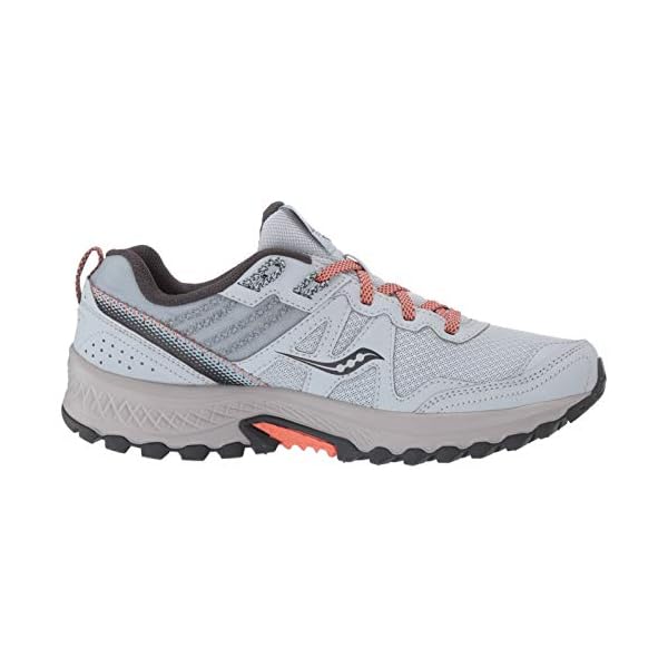 Saucony-Excursion-TR14-Womens Saucony Women's Excursion TR14 Trail Running Shoe, Sky | Coral, 7.5