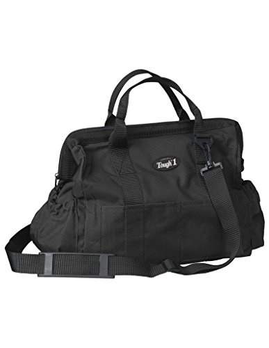 Tough 1 600 Denier Poly Grooming Tote Black