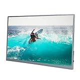 Monitor portátil de 15.6 Pulgadas, Pantalla táctil con ángulo de visión Full HD 4K IPS con HDMI Tipo C, Monitor de Juegos para computadora portátil, PC, teléfono, para PS4, para Xbox(YO)