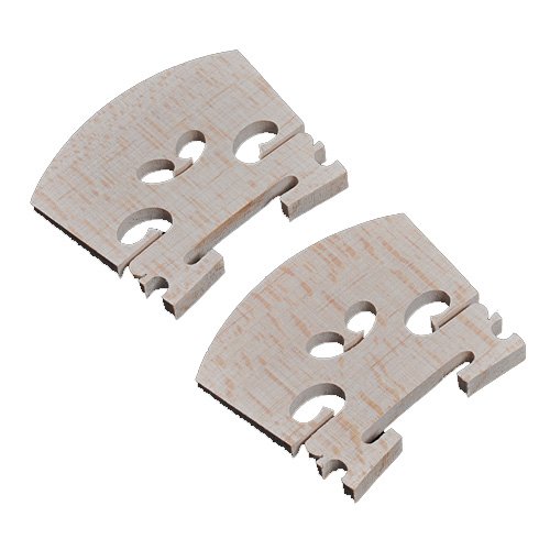 YMC Violin parts Violin-Bridge-5pc-4/4 Maple Bridge Violin Parts, 5 Piece