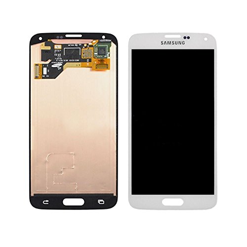 NovaMass White for Samsung Galaxy S5 Touch Screen Glass Digitizer + LCD Display Assembly