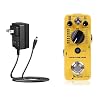 AITONE Drum Machine Guitar Pedal (AT-06) and DC 9V Power Supply (500mA) Adapter