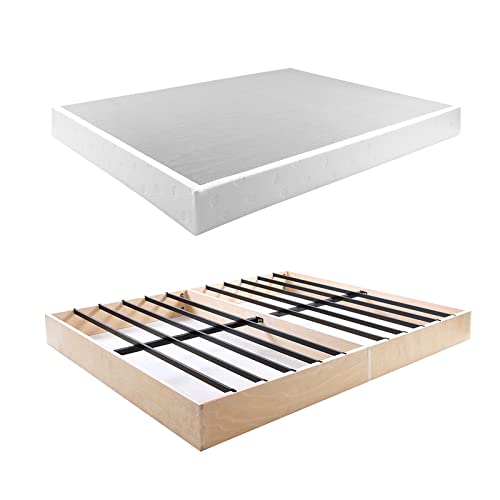 Panana Box Spring High Profile Metal Heavy Duty Easy Assembly Sturdy Box Spring Mattress Foundation,...