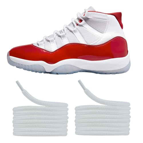 NOQUBYS Round Shoelaces for Jordan 11
