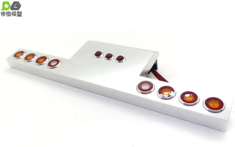 US in Stock, Tail Beam Tail Lamp Taillight for 1/14 56301 King 56344 RC Tractor RC Car Parts