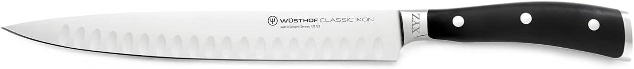 Wusthof Classic IKON Carving Knife, One Size, Black, Stainless