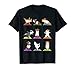 Meerschweinchen Yoga T-Shirt Lustiges Yoga Posen Sport Shirt