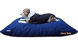 Dogbed4less Do It Yourself DIY Pet Bed Pillow Duvet Denim Cover with Waterproof Internal case for Dog or Cat, Medium 36