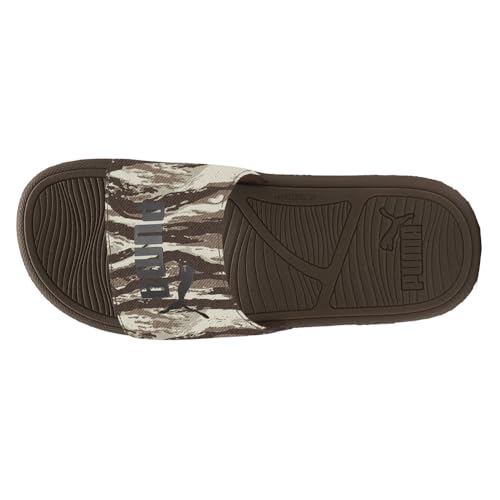 PUMA Mens Cool Cat 2.0 Protective Nature Slide Casual Sandals Casual - Brown - Size 10 M4