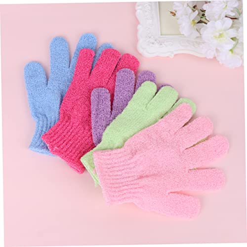 Outanaya 12Pçs Luvas De Banho Esfoliantes Esponja Esfoliante Corporal Esfoliante Corporal Luvas De S