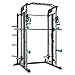 Capital Sports Amazor M - Tour de Musculation, Cage Traction, Station Traction, Safety Spotter: 500 kg Max, J-Cups: 350 kg Max, Barre de Traction: 150 kg Max, Acier thermolaqué - Noir