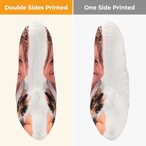 GifXify Personalisiertes Kissen mit Bildern – individuelles Haustierkissen für Tierliebhaber – individuelle Geschenke für Sie und Ihn, Gedenkbild-Kissen