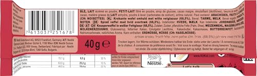 Kitkat NESTLÉ KITKAT CHUNKY White Schokoriegel, Knusper-Riegel mit weißer Schokolade & knuspriger Waffel, 24er Pack (24 x 40g) 3