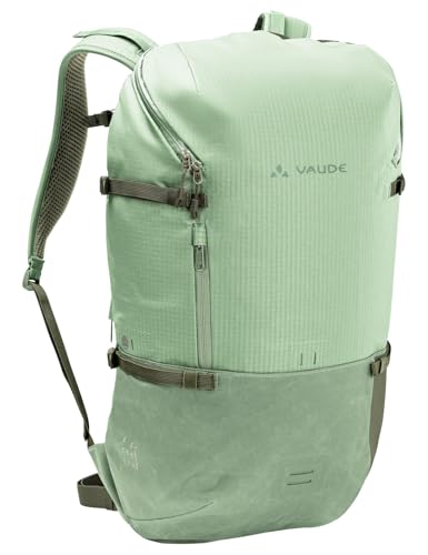 VAUDE Cityrucksack CityGo II 30 Liter Mint, wasserdichter Rucksack Damen &...