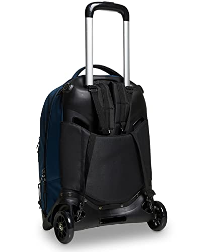 Sac à dos à roulettes Invicta New Plug Plain bleu extensible pour l'école - 5