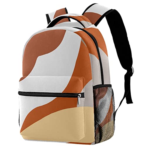 Sac d'école ordinateur portable avec design géométrique taille unique