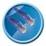  T\'nB CIRJCCBL37966 Câble RJ45 M/M UTP cat. 5E croisé non blindé Bleu 3 m