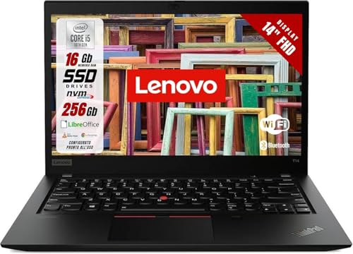 Lenovo Thinkpad T14 Gen 1 Business Laptop, 14' FHD Notebook Intel...
