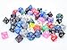 DND Dice Set-Chessex D&D Dice-16mm Assorted Opaque Plastic Polyhedral Dice Set-Dungeons and Dragons Dice Includes 50 Dice â€“ D10