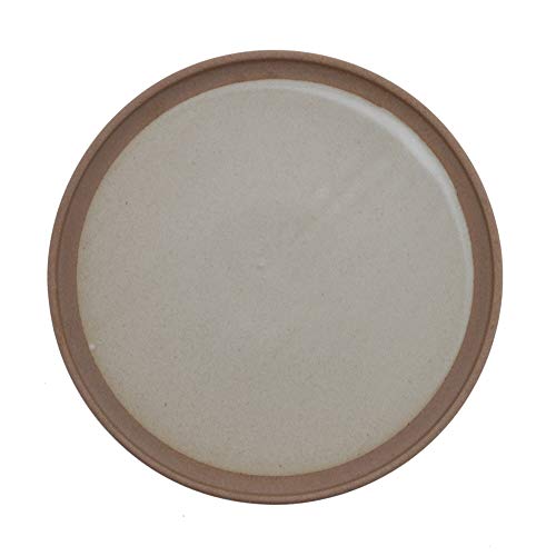 テーブルウェアイースト フラット ラウンドプレート 23cm 赤土 ベージュ ic-020-01