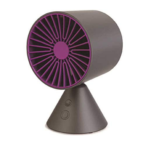 Ventilateur portable mini table USB à double lames avec refroidissement 3 vitesses