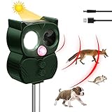 [Protección de la zona] El repelente de gatos ahuyenta a los animales de patios, jardines, garajes, cocheras, patios traseros, granjas, invernaderos y áticos con un ángulo de detección de 110º en un radio de 6 a 10 metros