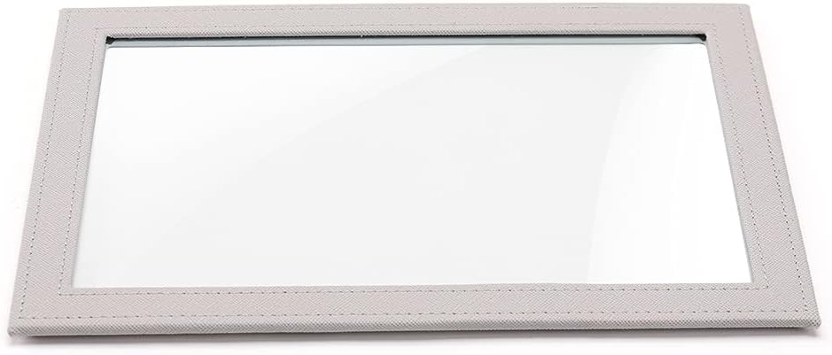 Uzoli Tempered Glass Lid for Jewelry Trays Velvet Jewelry Trays Cover Clear Lid for Stackable Jewelry Organizer Tray Jewelry Storage Organizer Transparent Lid
