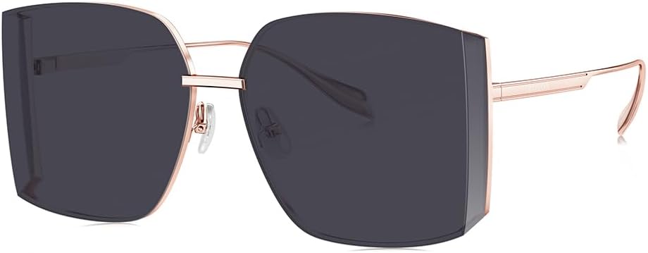 BOLON Women Cool Oversized Wrap-around Trendy Sunglasses, Exclusive Eyewear Brand of EssilorLuxottica