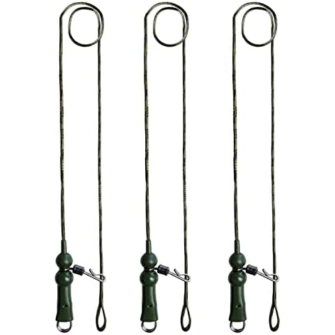 NewShot 3x Ready Tied Leadcore Leaders for Carp Fishing Cover