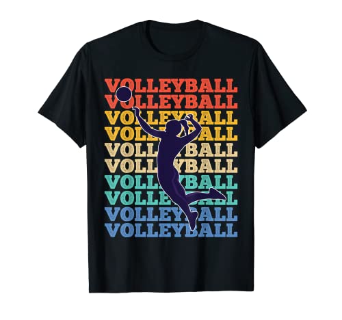 Volleyball Player Team Coach Retro Camiseta