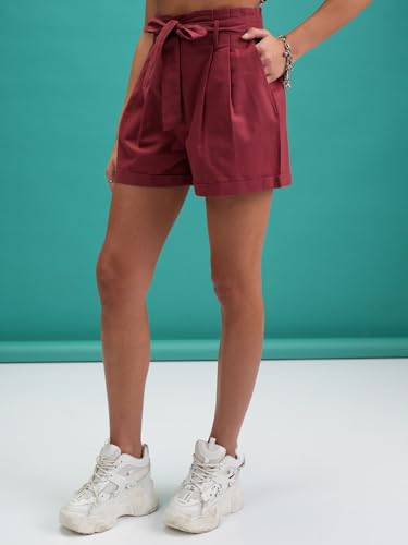 Image of Tokyo Talkies Women's Regular Fit Regular Shorts | Women Casual Shorts