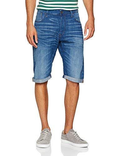 G STAR ARC 3D 1/2 Short, Azul (Medium Aged), W29 para Hombre