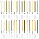 VTYTZZ 30 Stück Premium Feinschnittklinge,Zubehör,Maker 4 Klingen,Ersatzklingen, Kompatibel Mit Maker 3/4/Maker/Explore 3/4/Explore Air 2/Air/One/Venture,Inklusive 30°/ 45°/ 60°