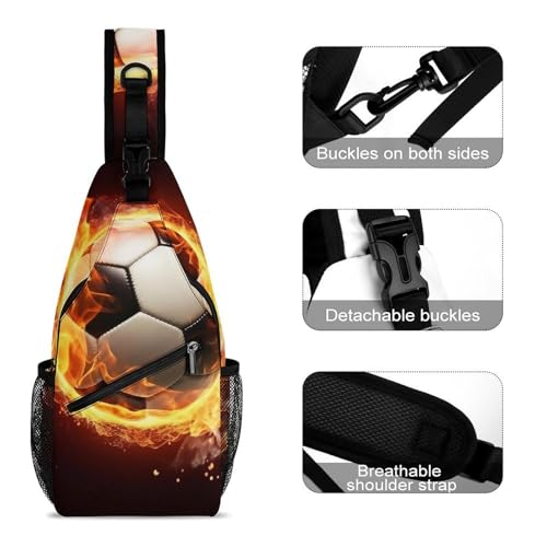 Morrales Sling Bag Deportivo para Senderismo y Uso Diario miniatura 3