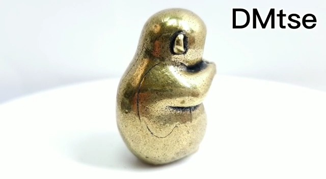Estatua pequeña de mono en meditación de latón miniatura 7