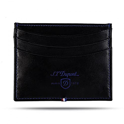 Etui St Dupont Derby Noir pour cartes de crédit : porte-carte chic et fin pour homme