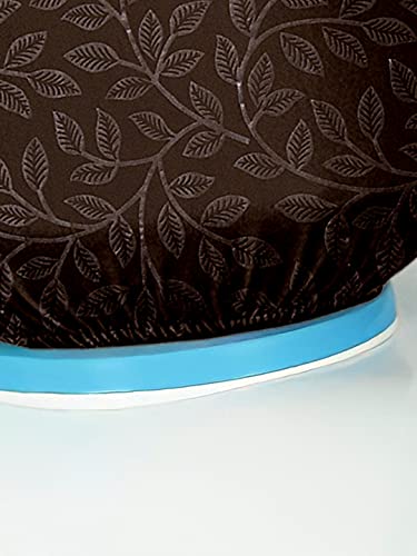 Image of Cortina Self Print Dispenser Cover|Water Can Protectors|Elastic Closure | Polyester Material | Digitally Printed | Heat Resistant | Water-Proof | 45cm x 42cm x 43cm | 20 Liters | Brown 3