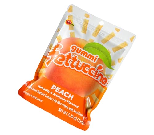 Bourbon Fettuccine Gummi Durazno 6 Pack miniatura 1