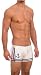 Men's New Sailor Boxer Square Cut Swimsuit by Gary Majdell Sport.